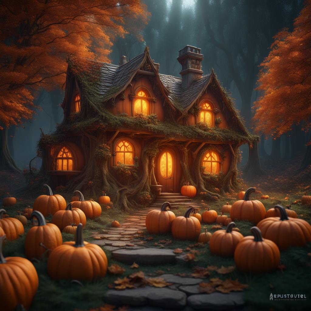 Pumpkin cottage